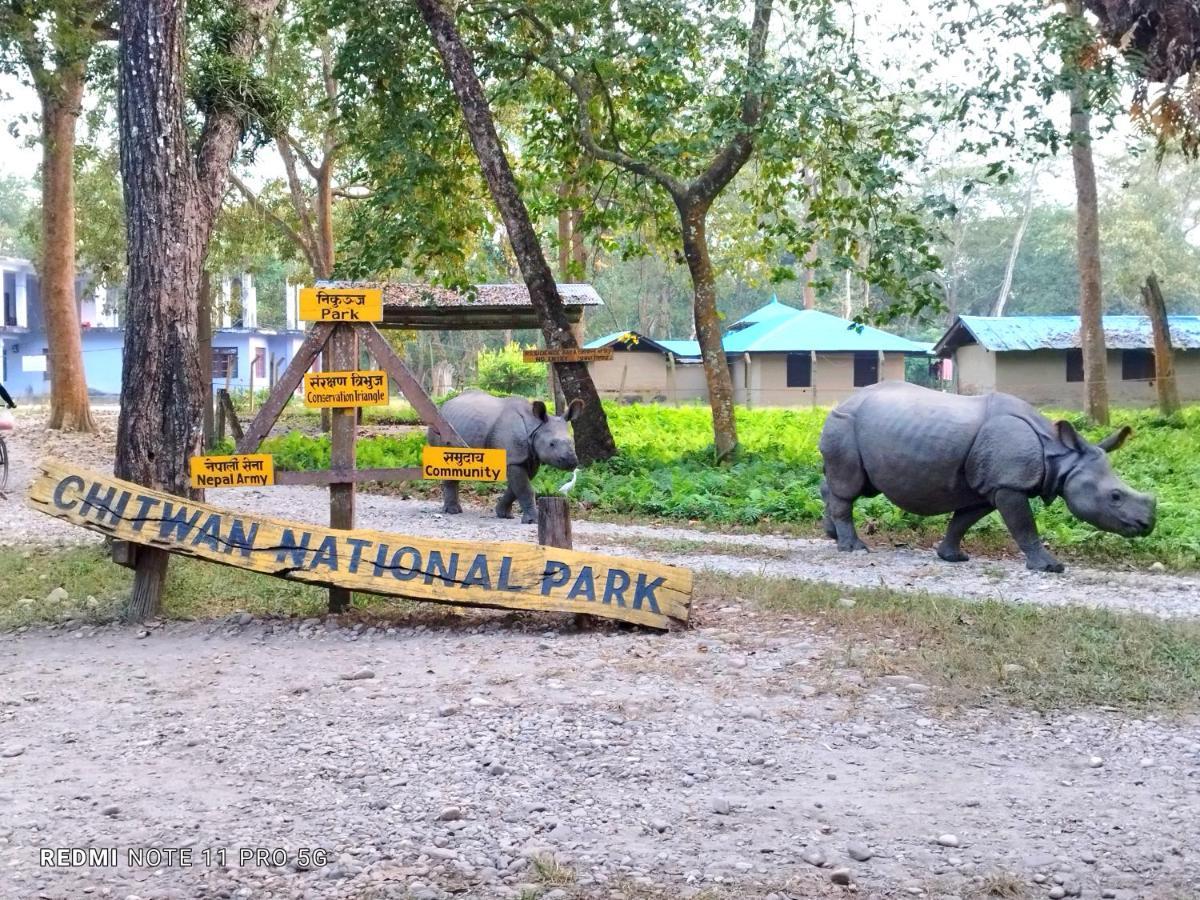 Hotel National Park Sauraha- Homely Stay And Peaceful Location With Jungle Safari Arrangements Kültér fotó